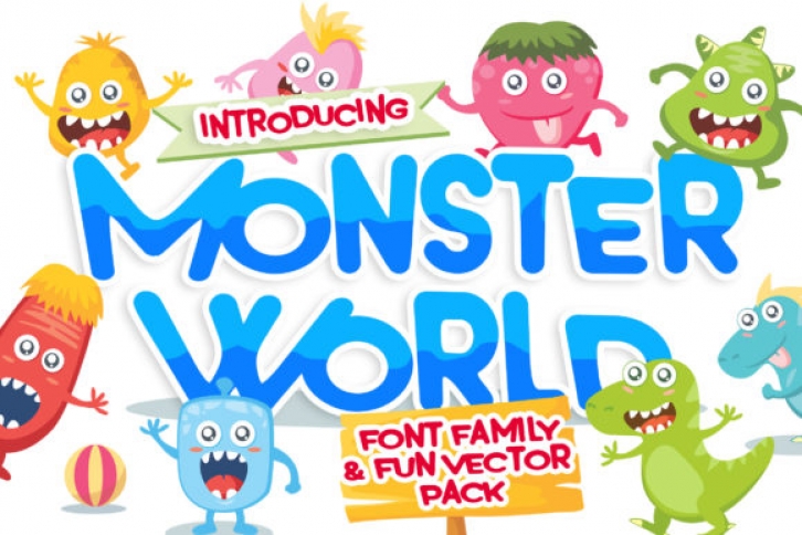 Monster World Font Download