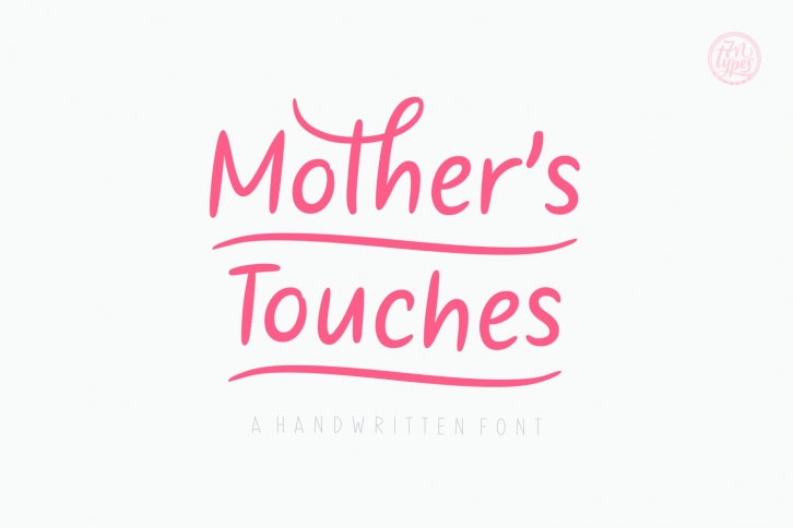 Mother's Touches Font Download