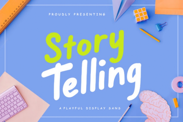 Story Telling Font Download