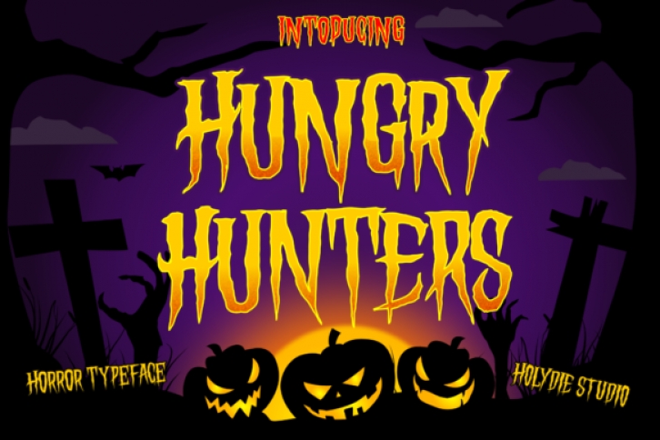 Hungry Hunters Font Download