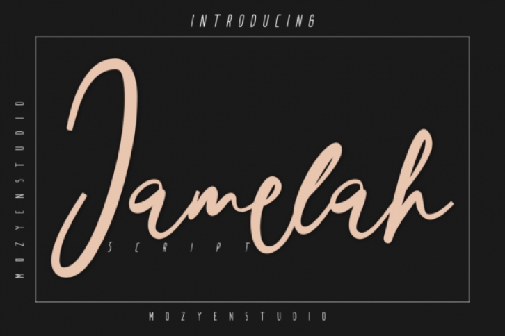 Jamelah Font Download