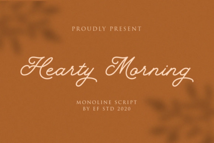 Hearty Morning Font Download