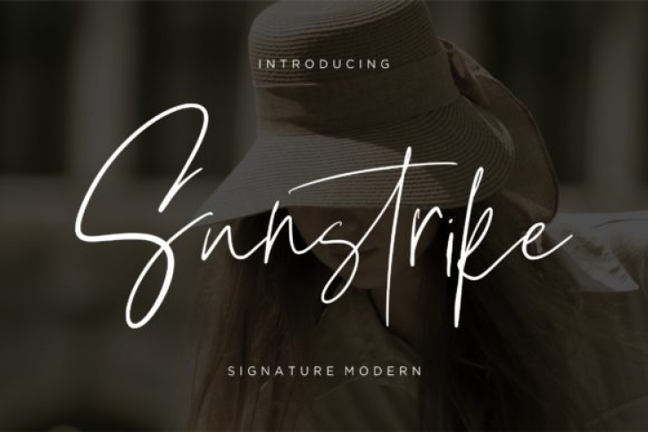 Sunstrike Font Download