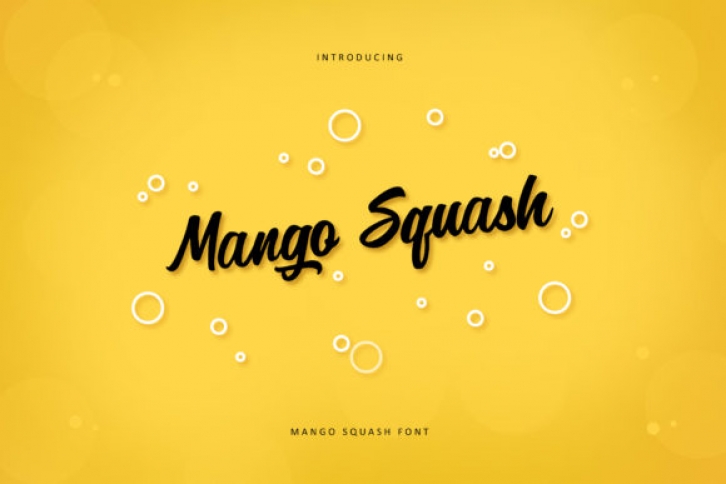 Mango Squash Font Download