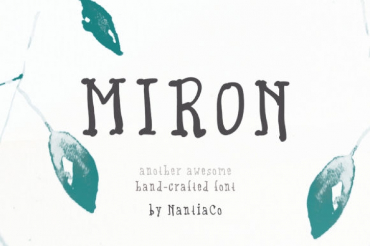 Miron Font Download