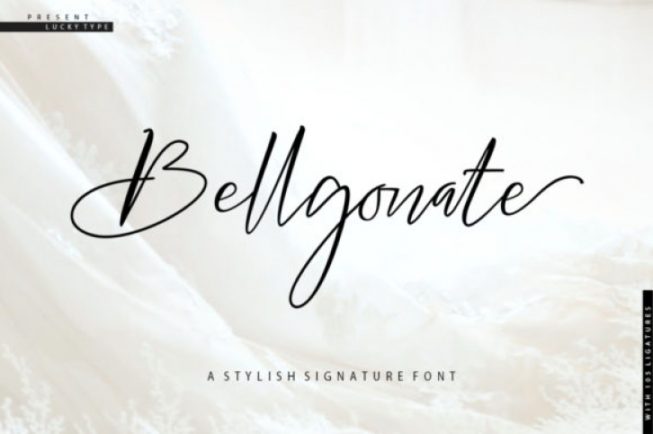 Bellgonate Script Font Download