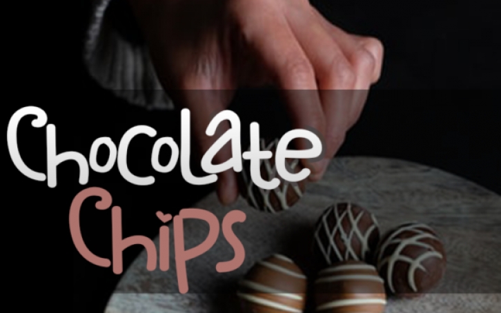 Chocolate Chips Font Download