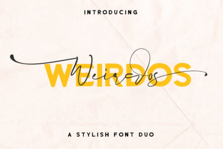 Weirdos Font Download