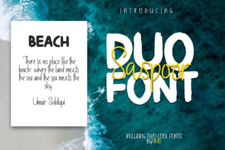 Saspoor Duo Font Download