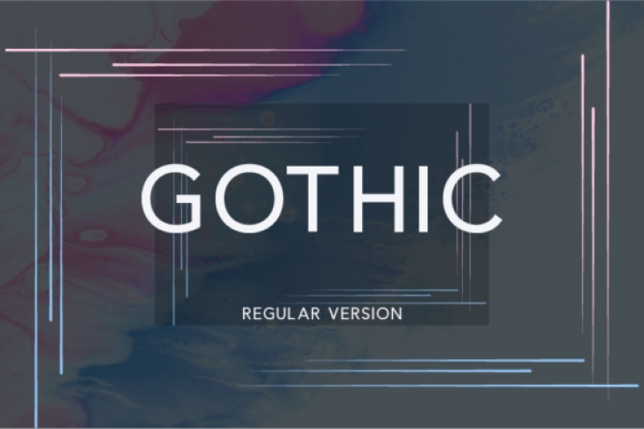 Gothic Regular Font Download
