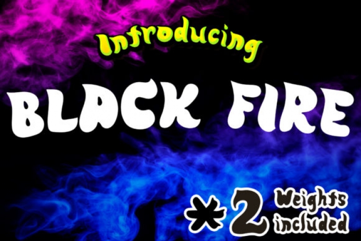 Black Fire Font Download