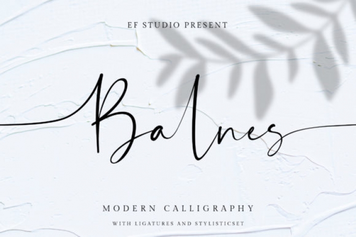 Balnes Font Download