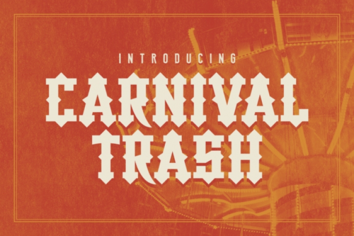 Carnival Trash Font Download