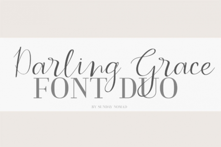 Darling Grace Duo Font Download