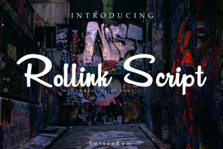 Rollink Script Font Download