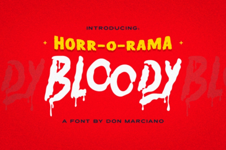 Bloody Font Download