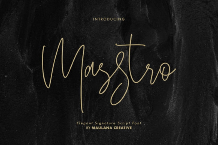 Masstro Font Download