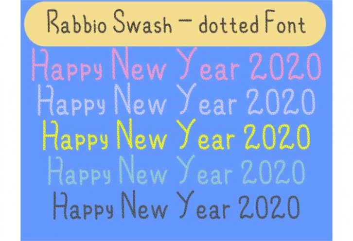 Rabbio Swash Font Download