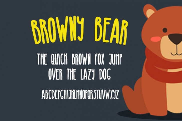 Browny Bear Font Download