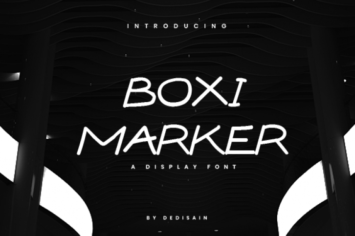 Boxi Marker Font Download