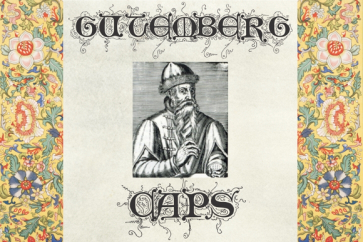 Gutemberg Psalter Gotisch Duo Font Download