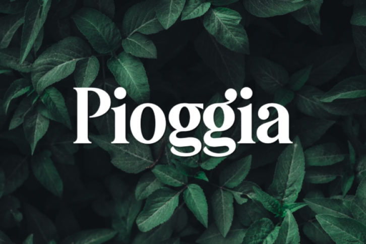 Pioggia Font Download