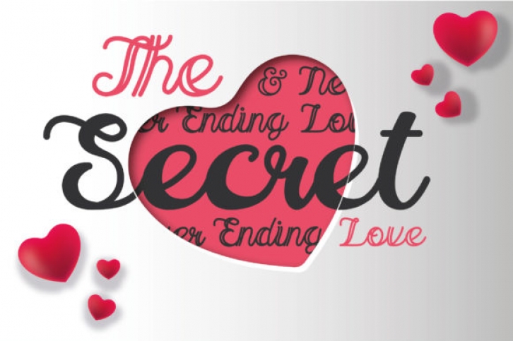 The Secret Love Font Download