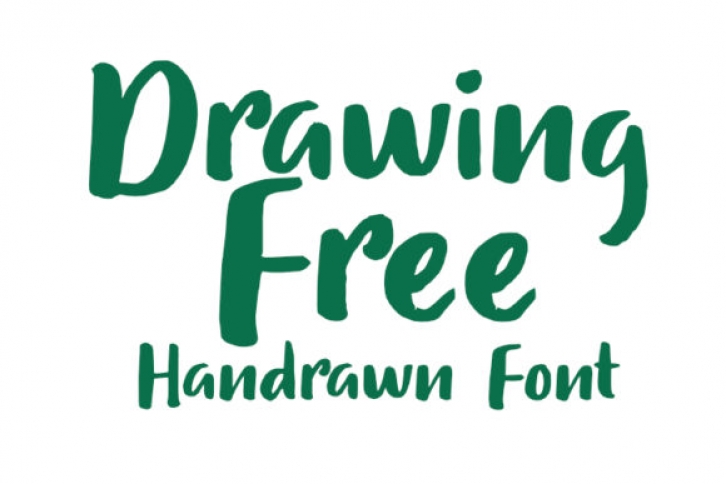 Drawing Free Font Download