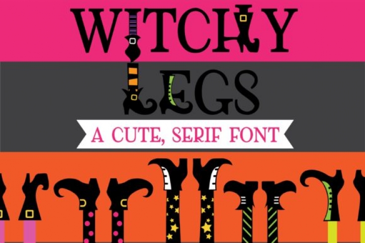 Witchy Legs Font Download