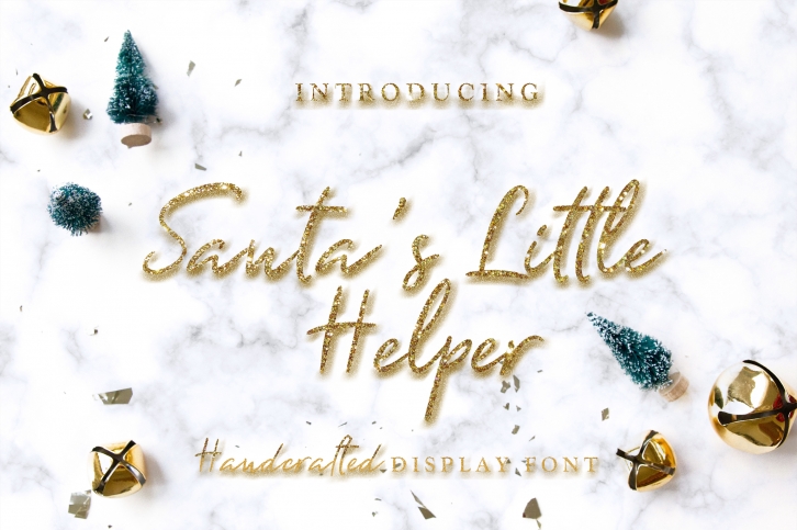 Santa's Little Helper Font Download