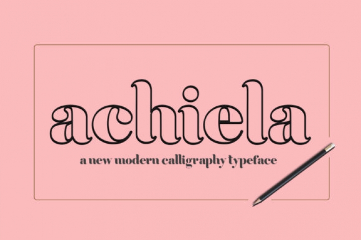 Achiela Family Font Download