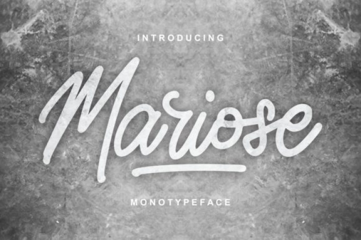 Mariose Font Download