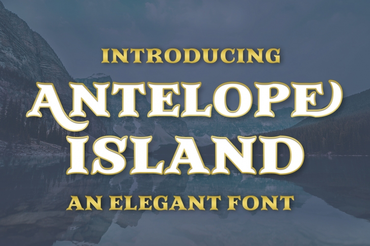 Antelope Island Font Download