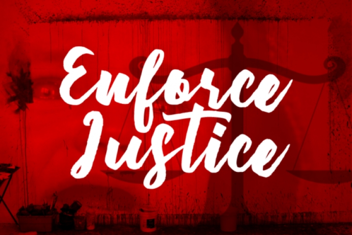Enforce Justice Font Download