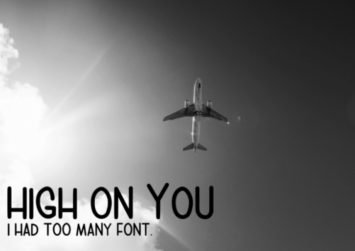 High on You Font Download