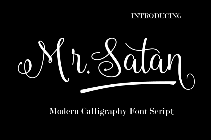 Mr. Satan Font Download
