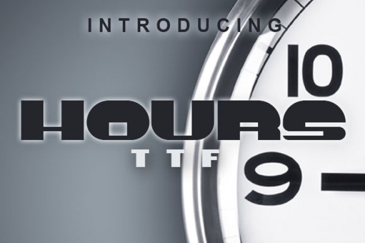 Hours Font Download