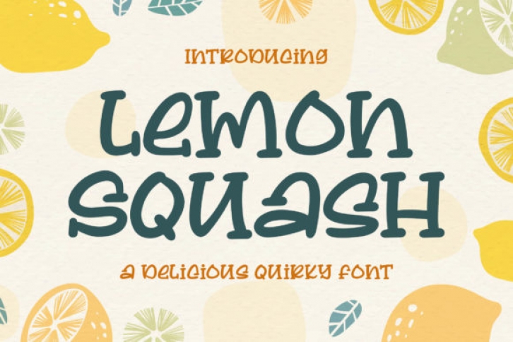 Lemon Squash Font Download