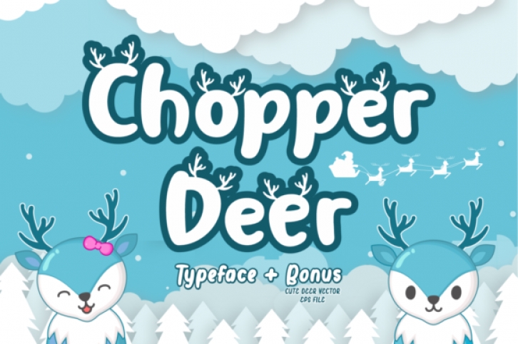Chopper Deer Font Download