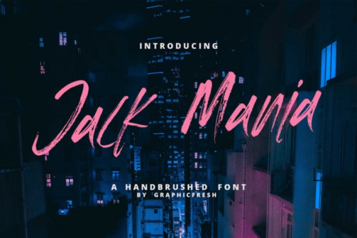 Jack Mania Font Download