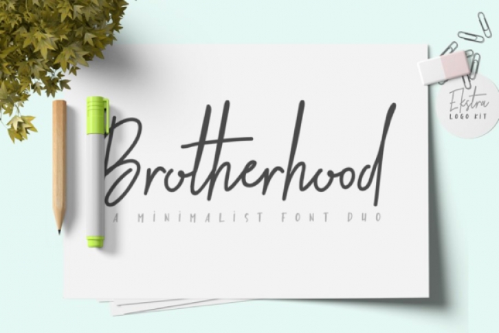 Brotherhood Duo Font Download