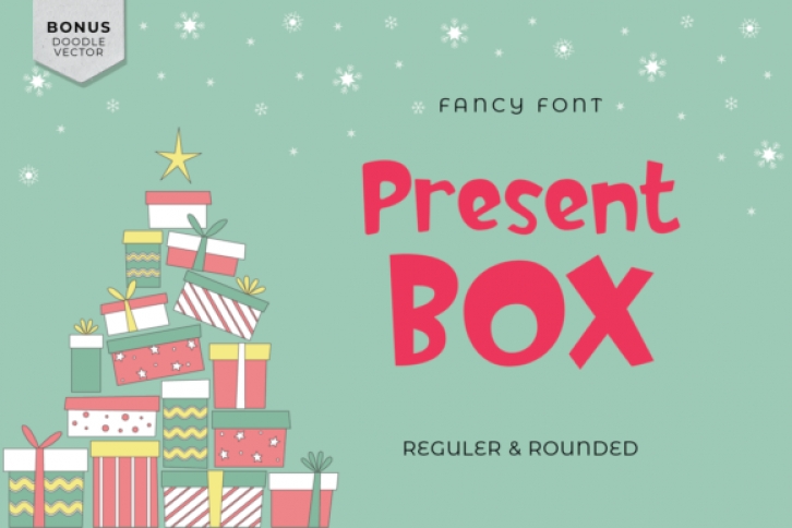 Present Box Font Download