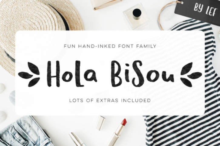 Hola Bisou Family Font Download
