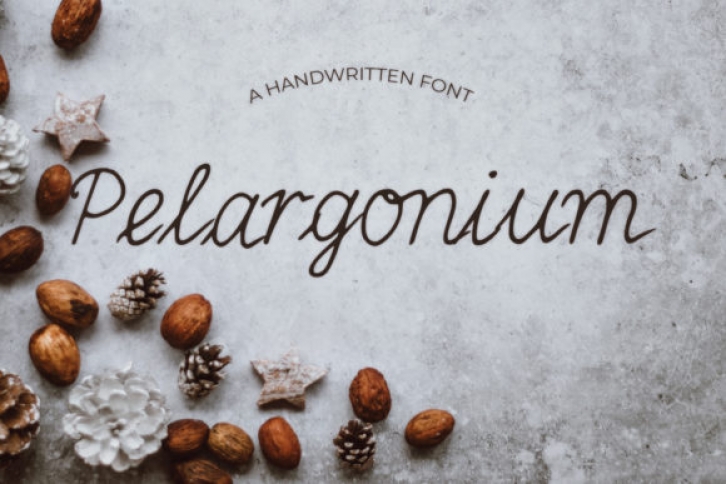 Pelargonium Font Download