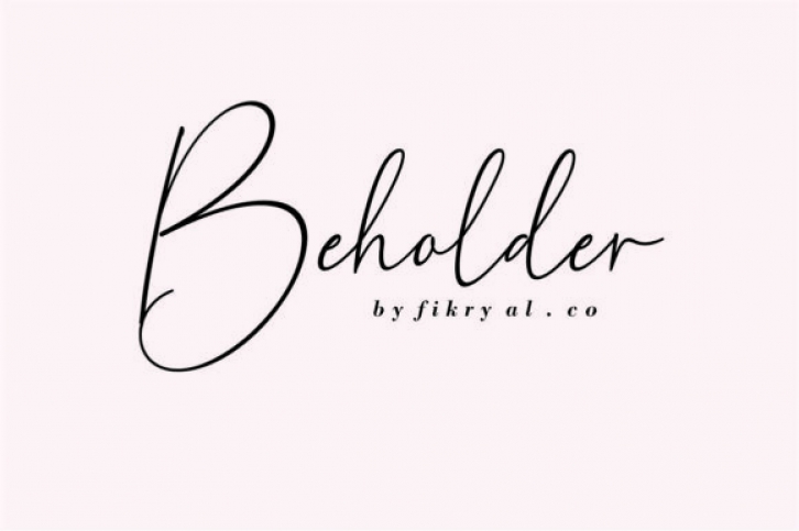 Beholder Font Download