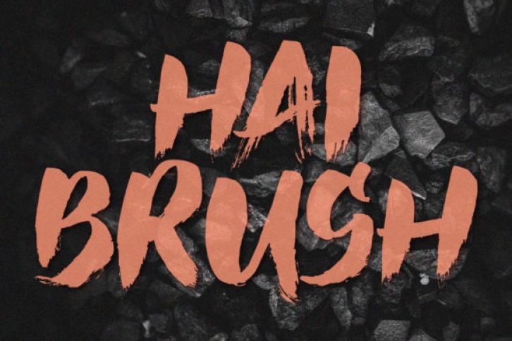 Hai Brush Font Download