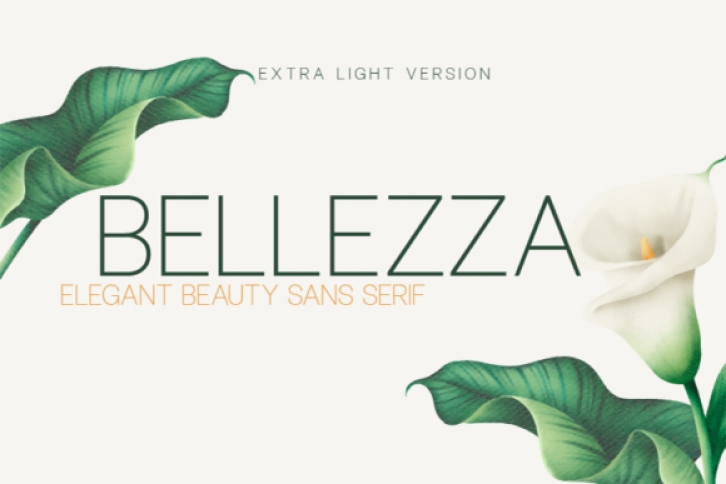 Bellezza Extra Light Font Download
