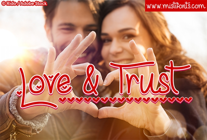 Love and Trust Font Download