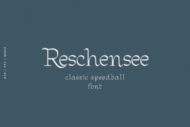 Reschensee Font Download