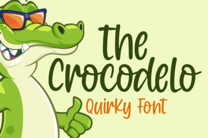 Crocodelo Font Download